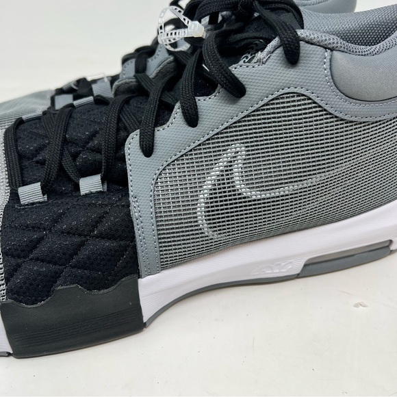Nike LeBron Witness 8 Cool Grey Black White Size 18 Basketball Shoes main image 9
